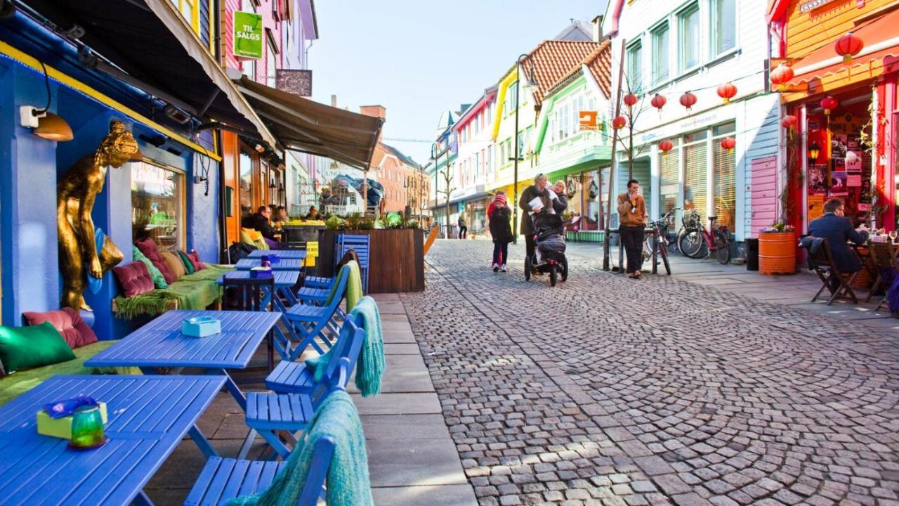 Practical Basement Apt With All Home Comforts Close To City Centre Stavanger Exterior foto